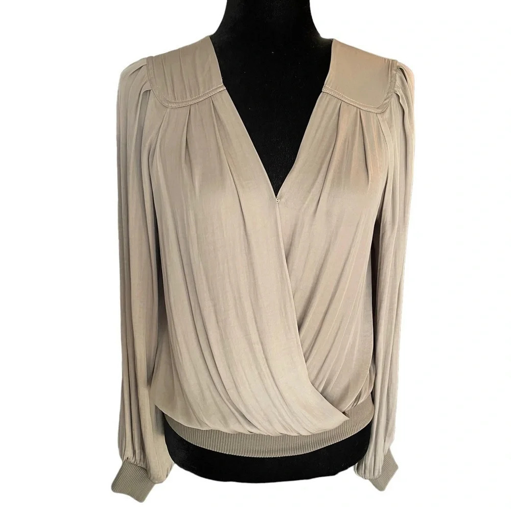 Current Air Los Angeles/ Anthropologie  Surplice Top